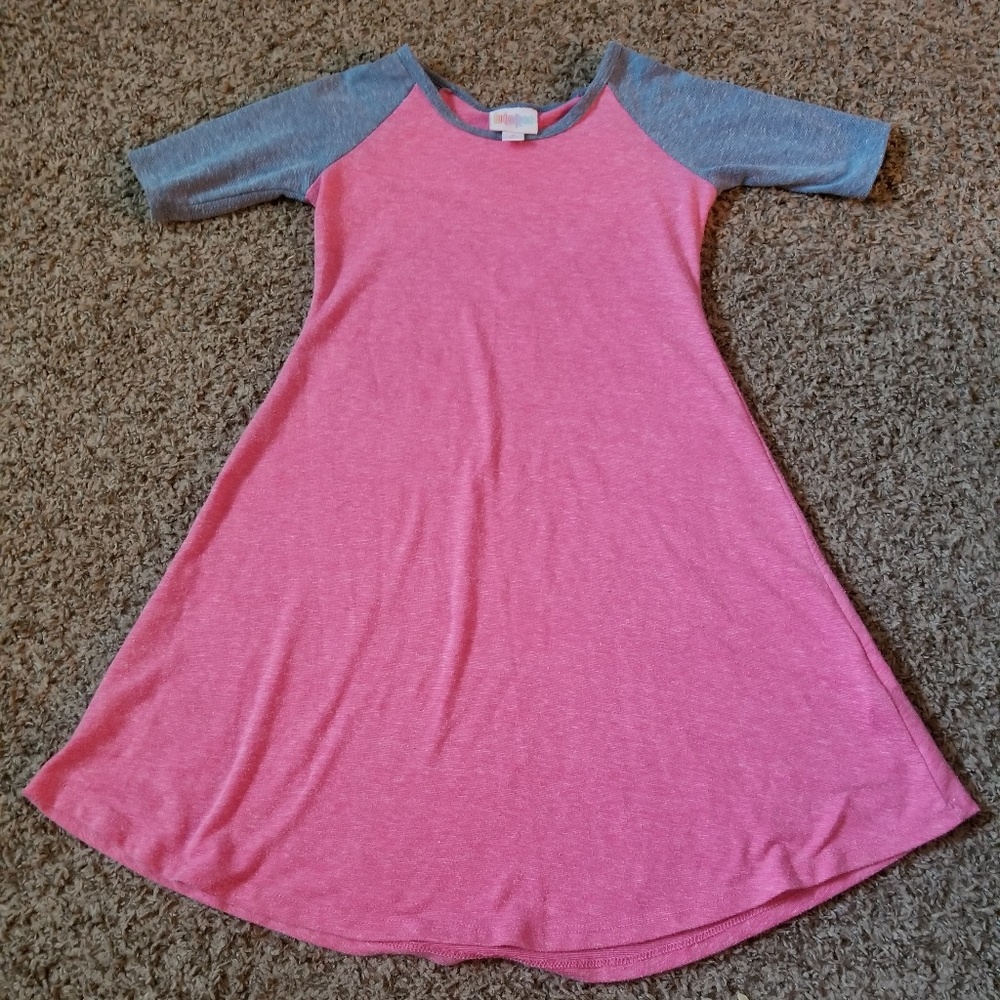 3 lularoe girls dresses